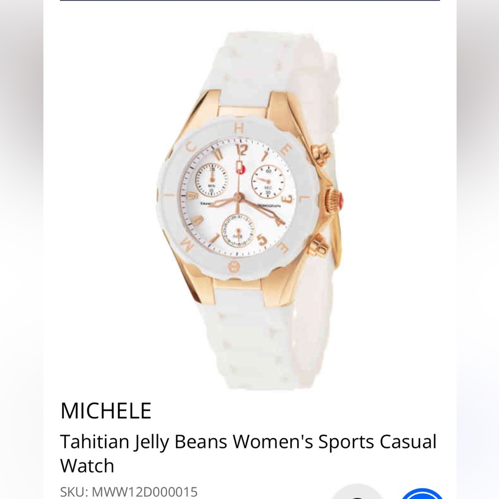 Michele jelly watch